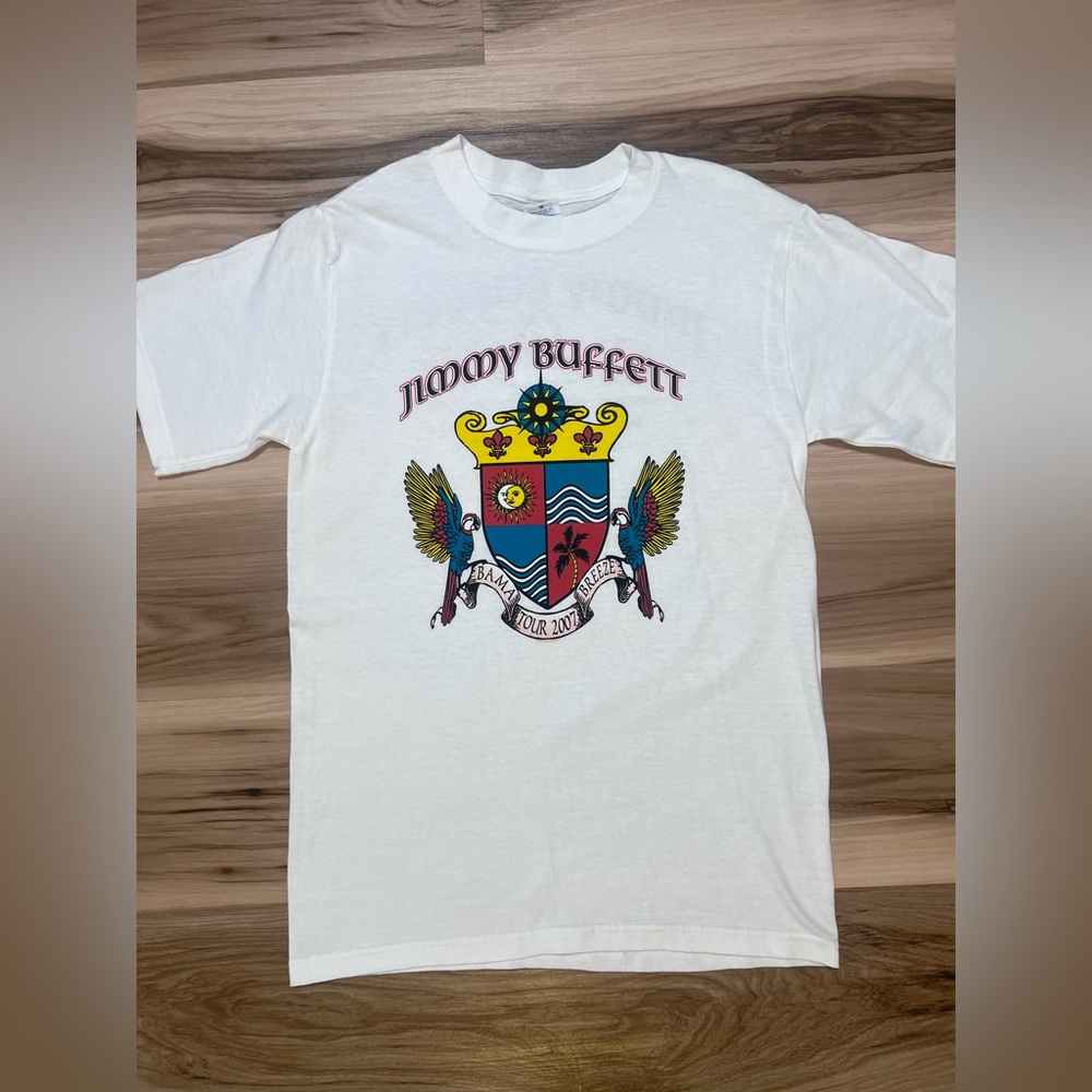 Rare 2007 Jimmy Buffet Bama Breeze Tour Adult Unisex Size Small S Double Sided